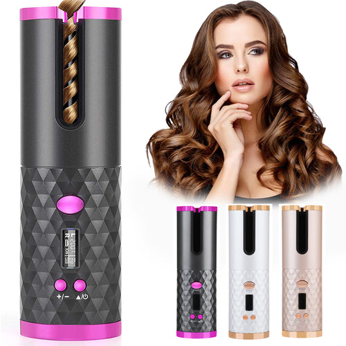 Automatic hair curler